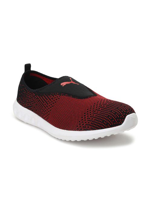 Buy Puma Carson Slip-on Unisex Black Walking Shoes Online