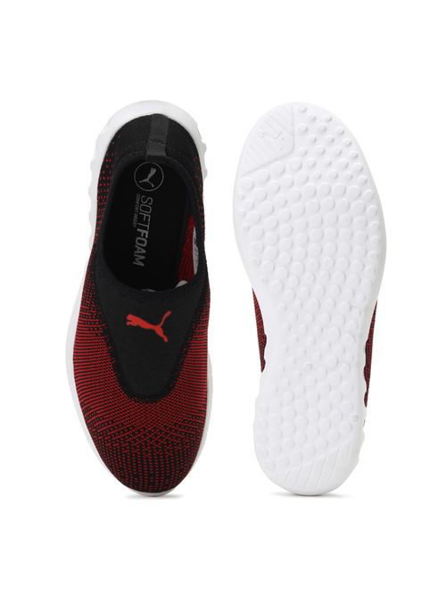 Buy Puma Carson Slip-on Unisex Black Walking Shoes Online