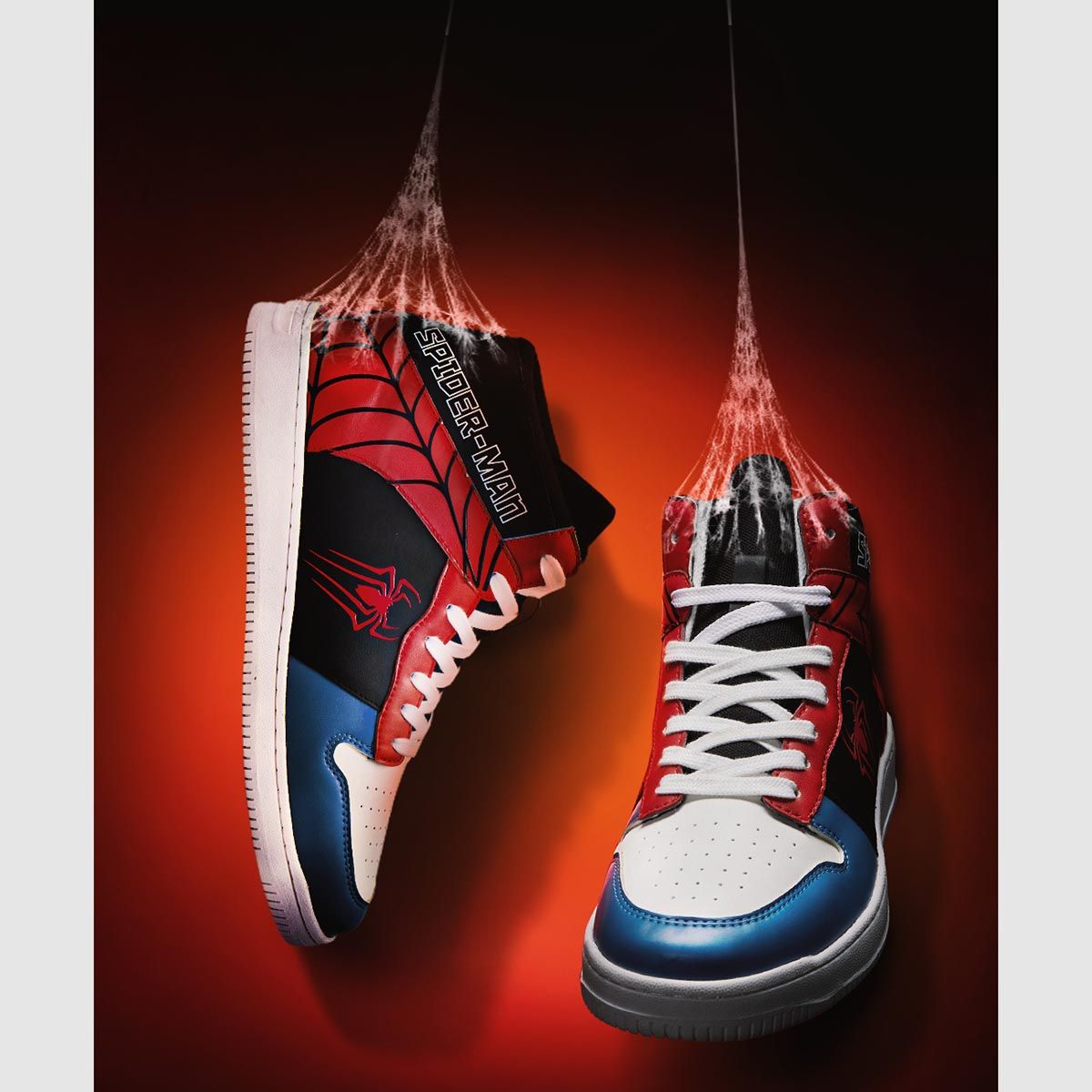 Mens spiderman store sneakers