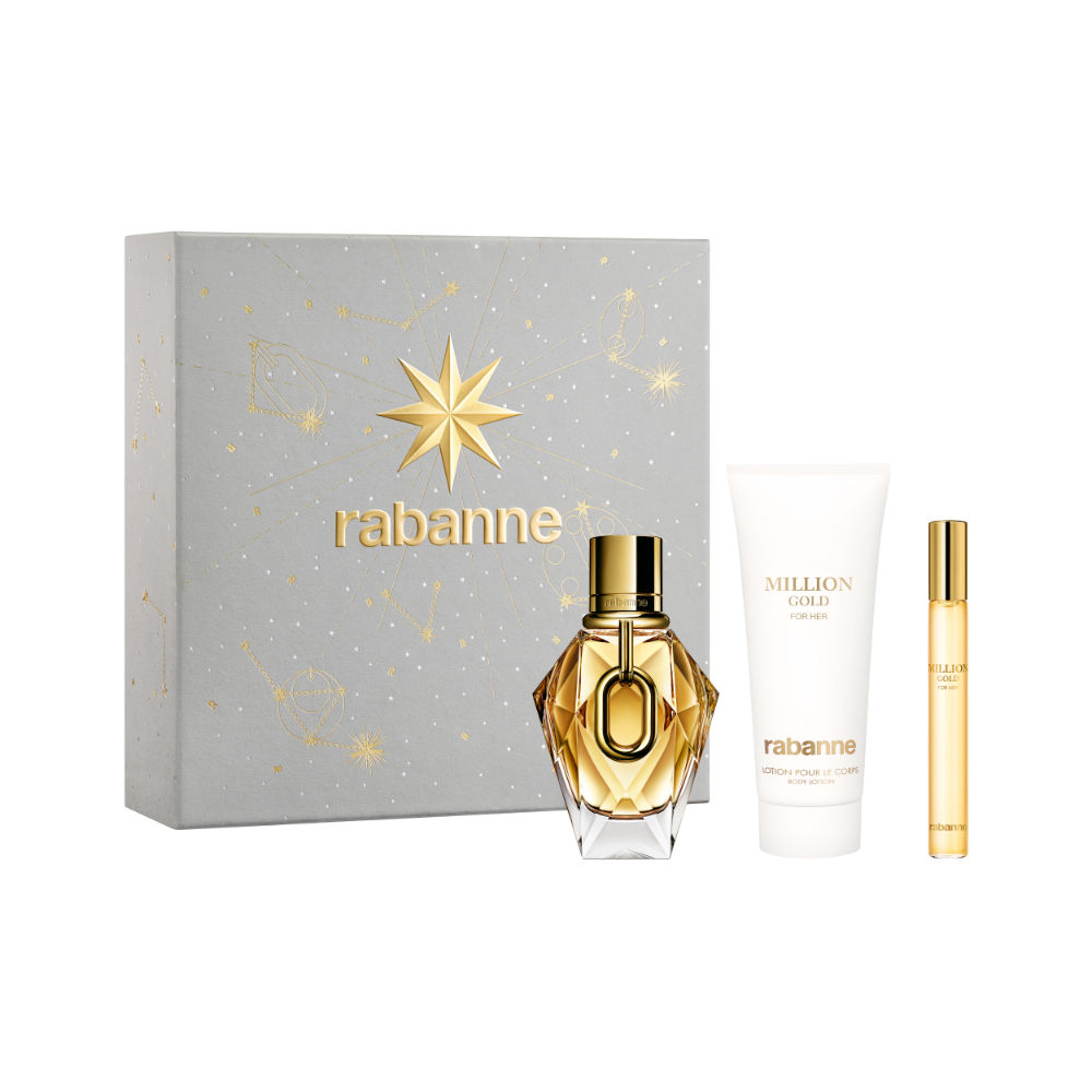 Buy Paco Rabanne Million Gold For Her EDP With Body Lotion