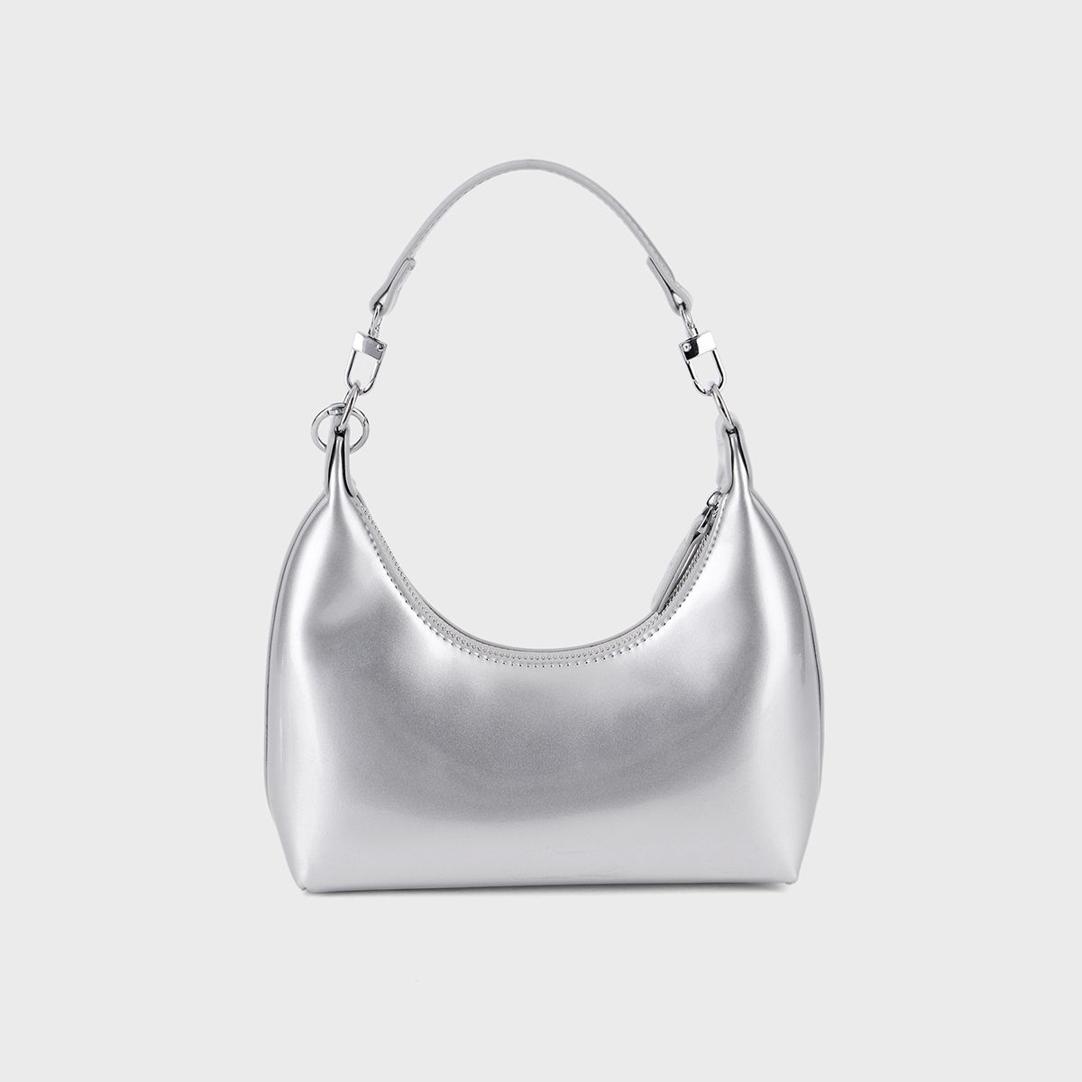 Buy RSVP by Nykaa Fashion Silver Metallic Ball Charm Patent