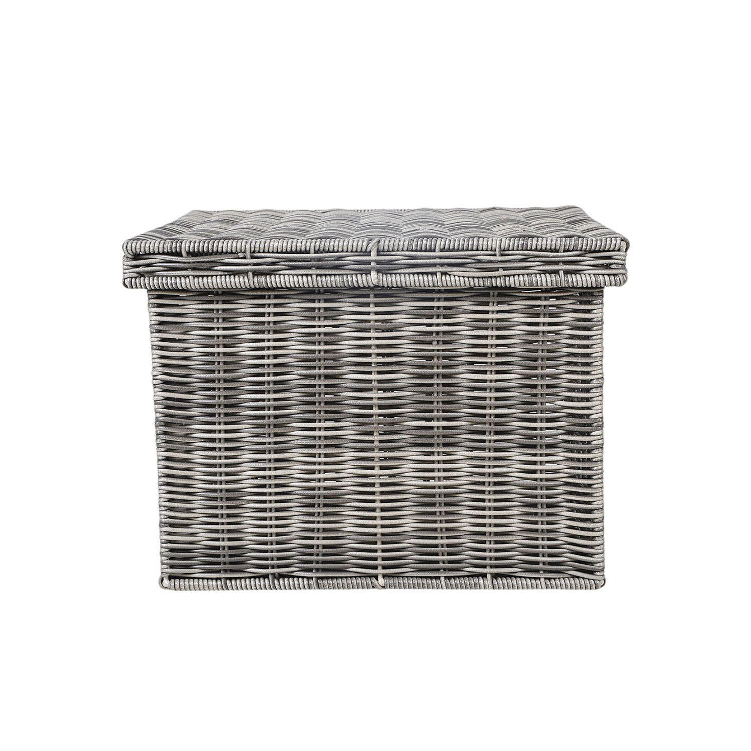 Buy Pure Home + Living Brown Heather Wicker Letter File Box with Lid Online