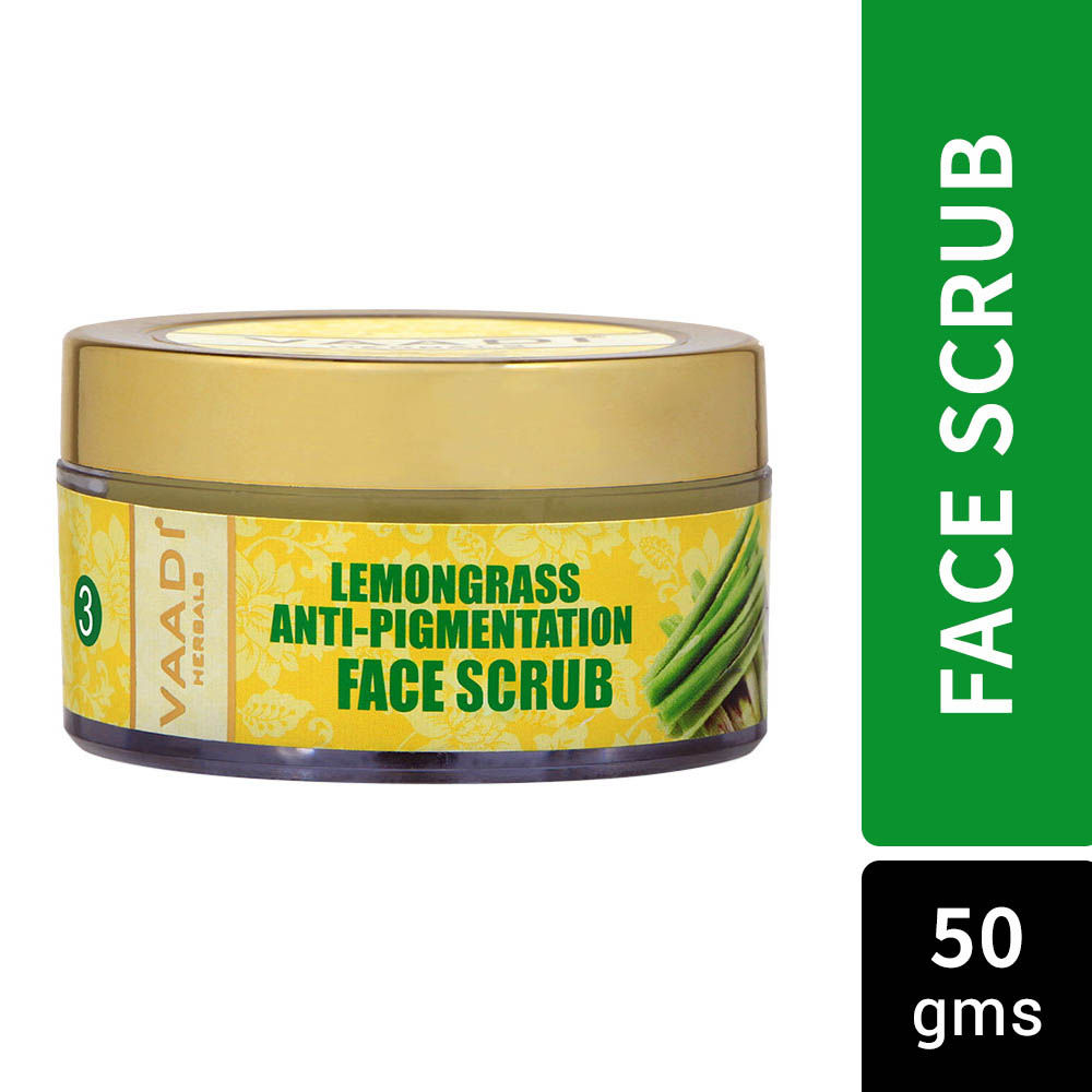 Vaadi Herbals Lemongrass Anti-Pigmentation Face Scrub