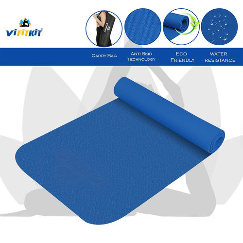 Buy Vifitkit Anti-Skid Yoga Mat with Carry Bag & Strap For Home