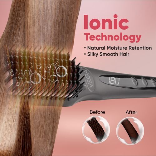 Hair Curler Magic Ion Electric Straightening Brush Reviews Magic