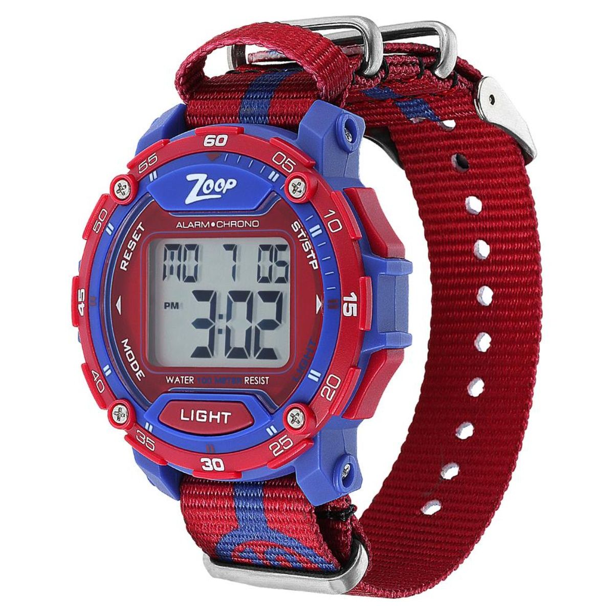 Zoop 16023PP02 Grey Dial Digital Watch for Boys Buy Zoop 16023PP02