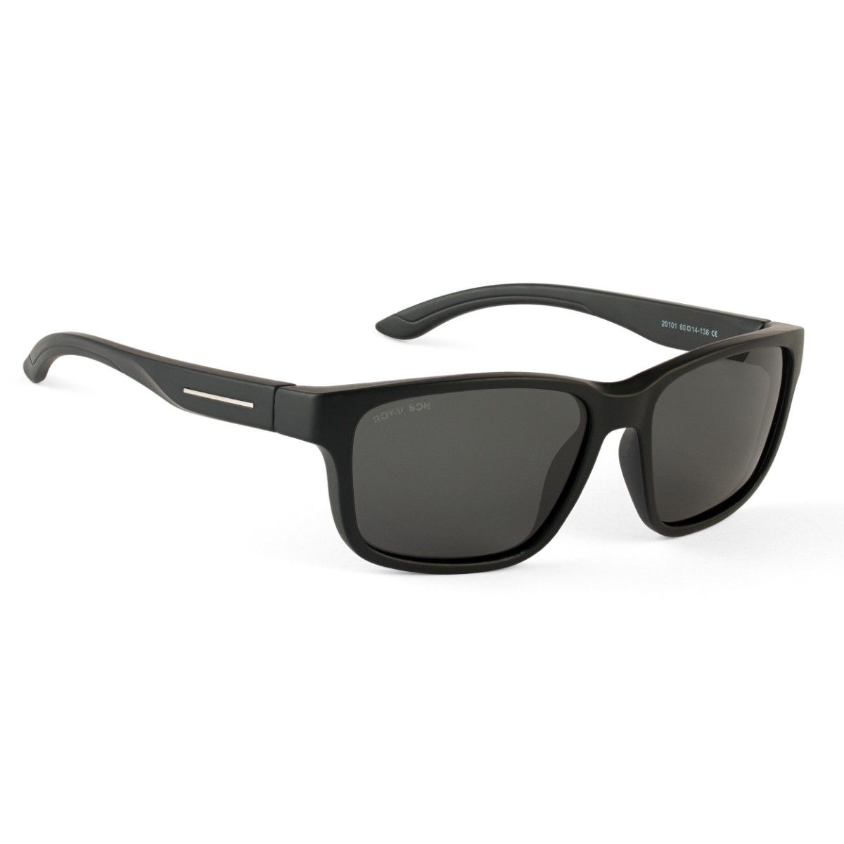 Sunglasses For Tennis | Black Frame, Interchangeable Red UV Lenses