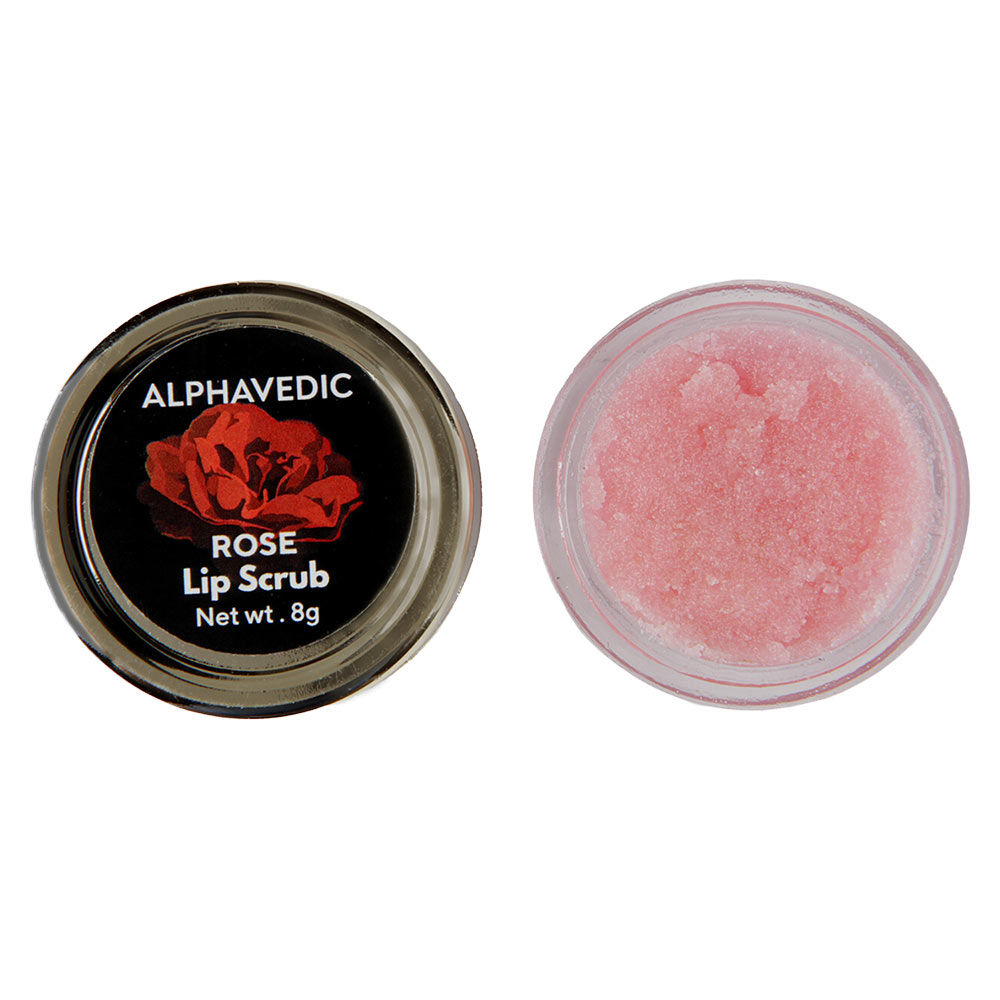 Alphavedic Rose Lip Scrub Buy Alphavedic Rose Lip Scrub Online at Best