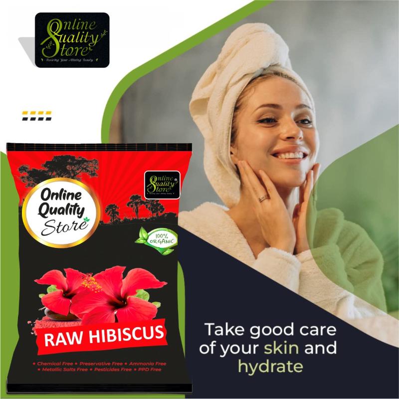 Buy Online Quality Store Raw Hibiscus For Hair & Skin Online