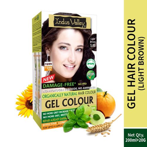 Indus Valley Organically Natural Hair Color - Light Brown: Buy Indus Valley  Organically Natural Hair Color - Light Brown Online at Best Price in India  | Nykaa