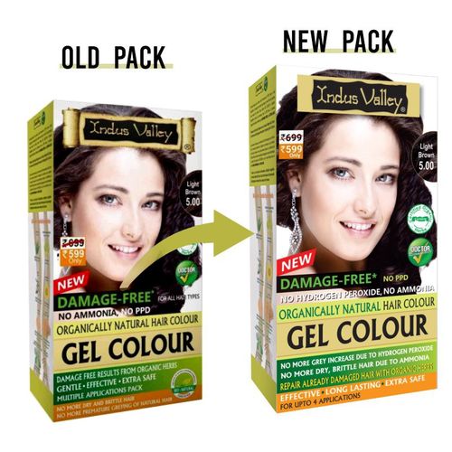 Indus Valley Organically Natural Hair Color - Light Brown: Buy Indus Valley  Organically Natural Hair Color - Light Brown Online at Best Price in India  | Nykaa
