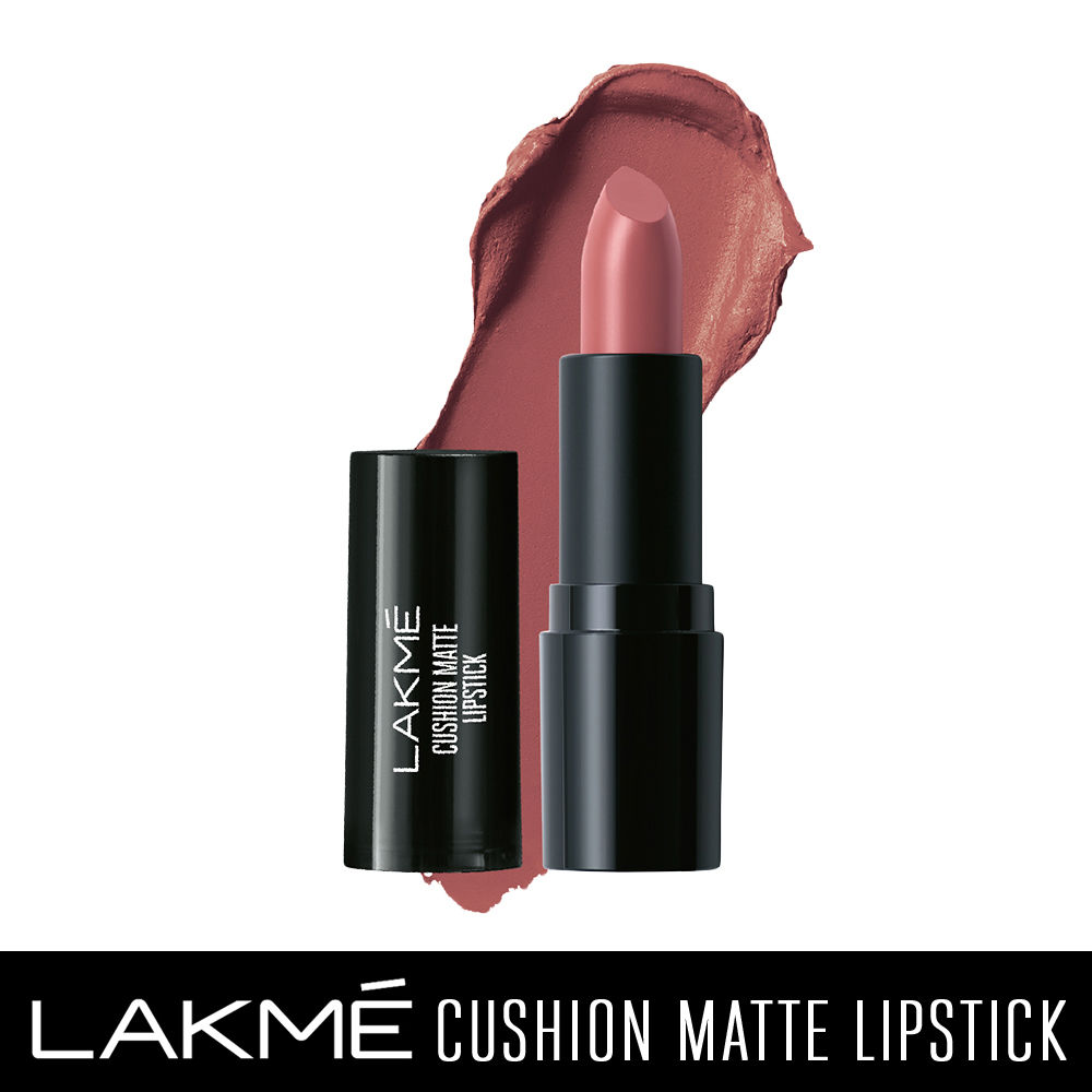 Lakme Cushion Matte Lipstick - Pink Rose: Buy Lakme Cushion Matte ...