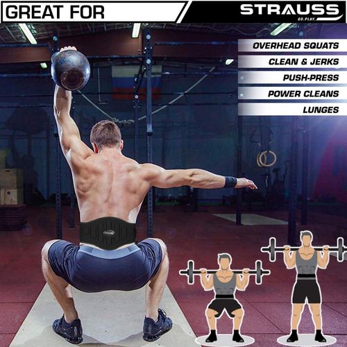 Strauss Weight Lifting Gym Belt Waist Support