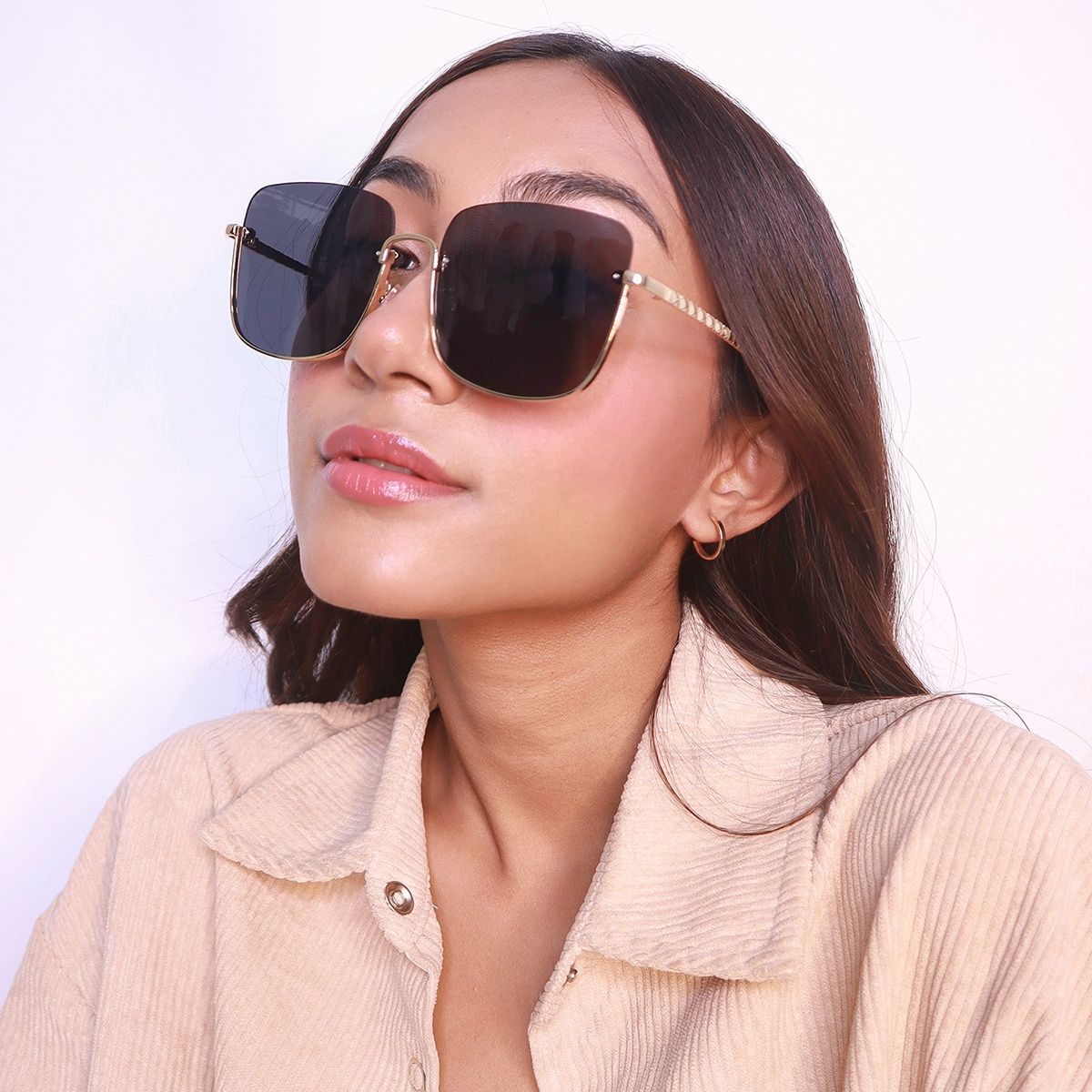 Buy Pipa Bella by Nykaa Fashion Classic Black Cat Eye Sunglasses (M) Online