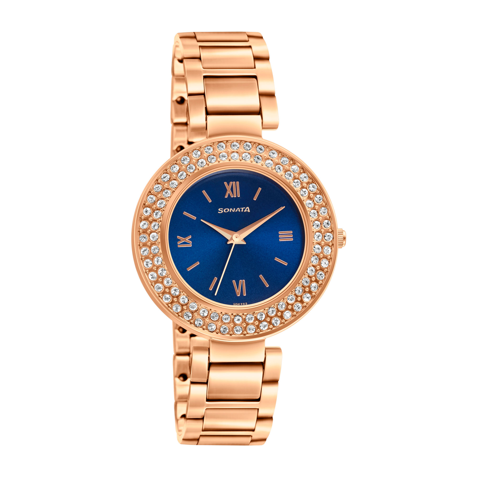 Sonata Blush 3.0 87033wm04 Blue Dial Analog Watch For Women Buy Sonata