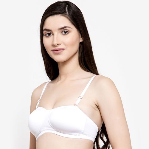 Buy Groversons Paris Beauty Multicolour Pack Of 3 Demi Cup Bra on Snapdeal