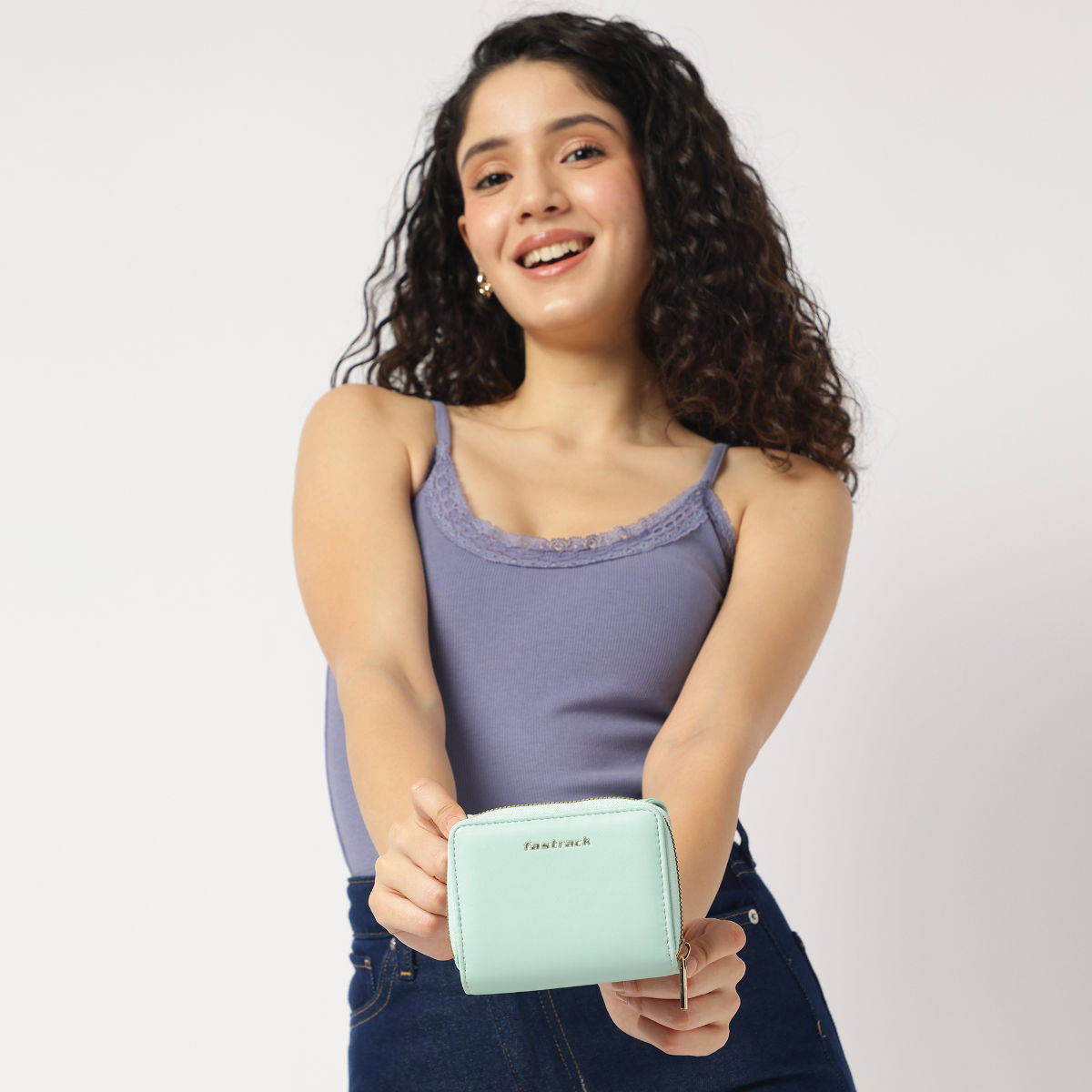 Fastrack Green Solid Wallet