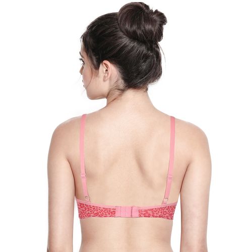 Buy Shyaway Women Candlelight Peach Floral Printed Non Padded Bra online