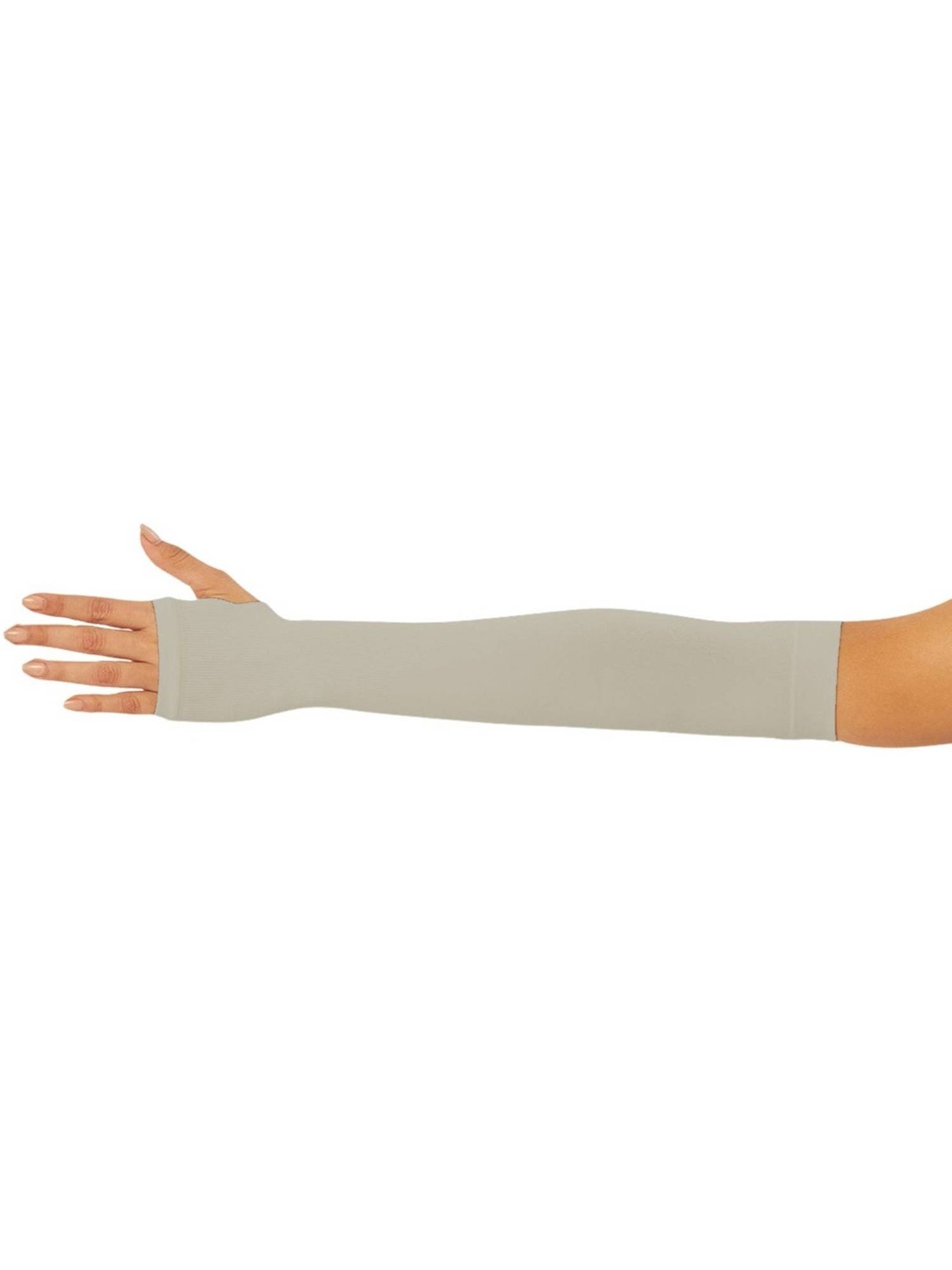 G Heist Unisex Solid Uv Protection Arm Sleeves Gloves Grey