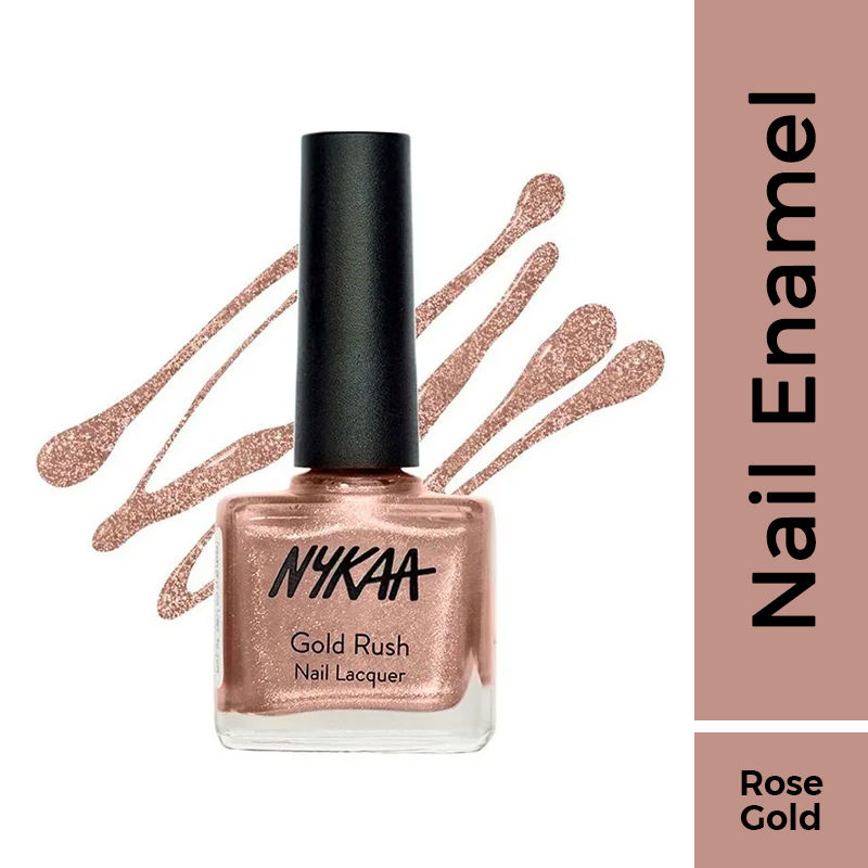 Nykaa Gold Rush Nail Lacquer - Lost In Gold 133