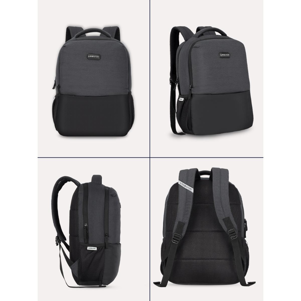Buy Lavie Sport Apex 21L Laptop Backpack For Men & Women (Black