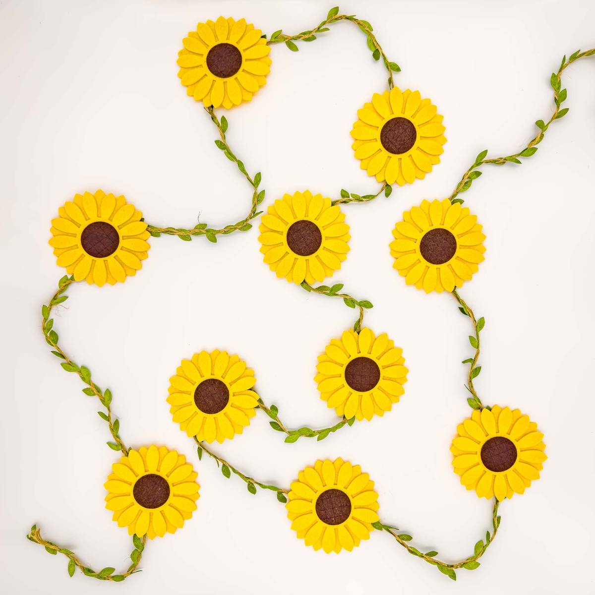 Special You Artificial Sunflowers for Home, Bedroom Decoration (Pack Of 12)