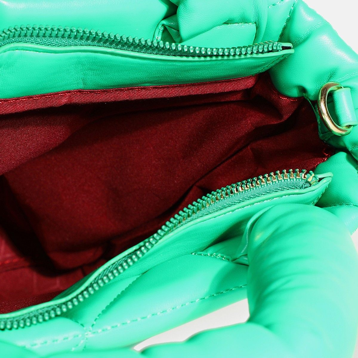 Haute Sauce Women Green Quilted Hand Bag Buy Haute Sauce Women Green