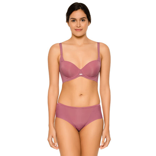 Buy Wacoal Nylon Bikini No Show Solid/Plain Underwear -IP5377 - Purple  Online