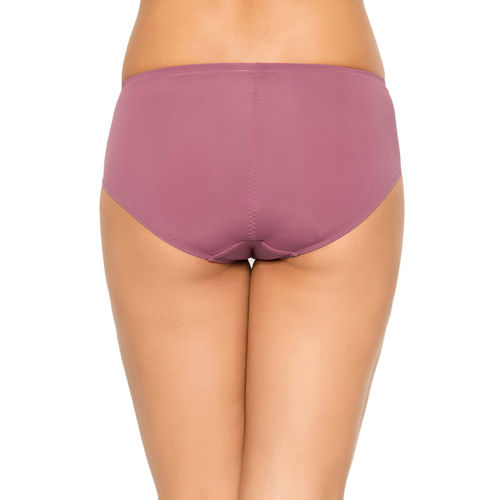 Buy Wacoal Nylon Bikini No Show Solid/Plain Underwear -IP5377 - Purple  Online