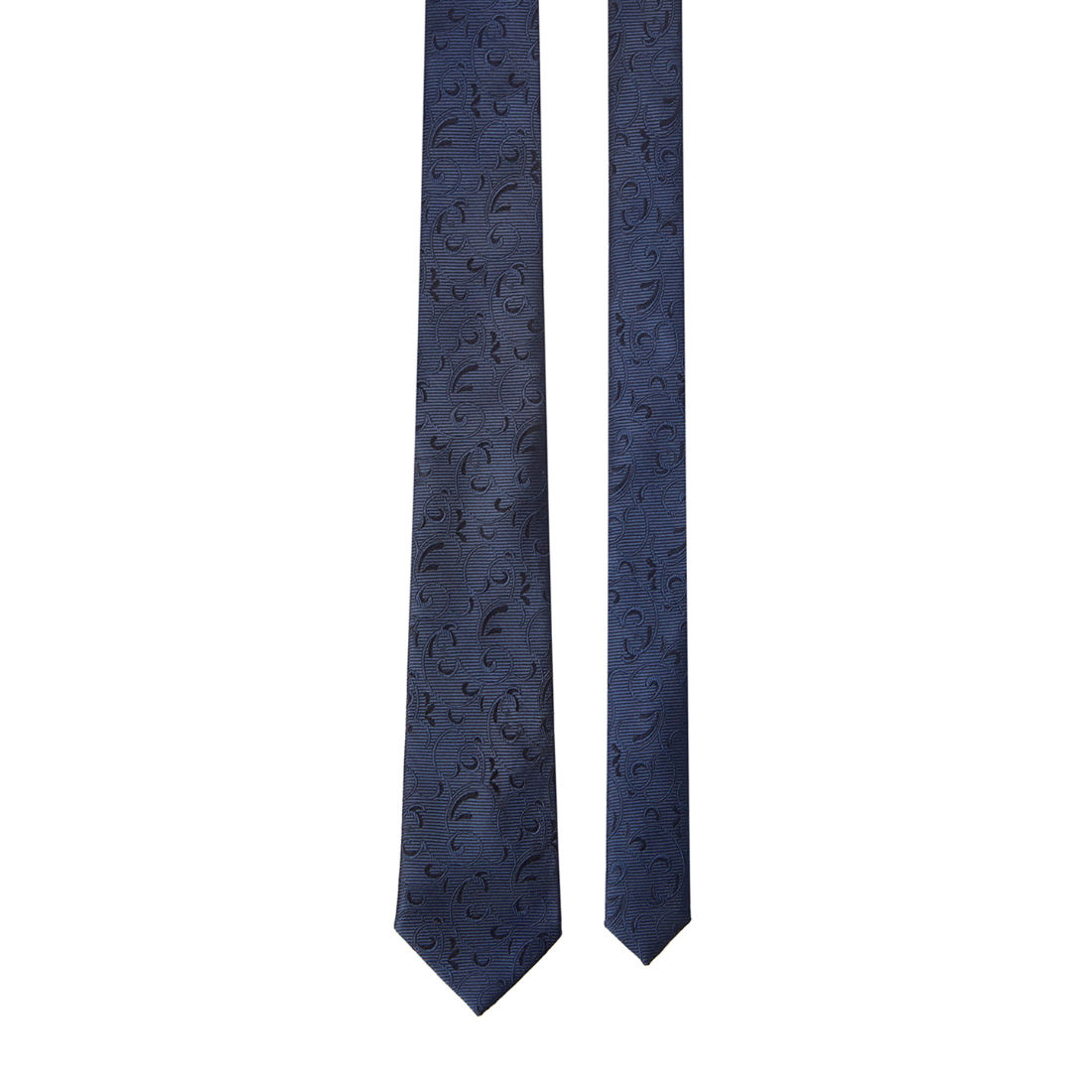 Buy Raymond Blue Polyester Bow Tie Online