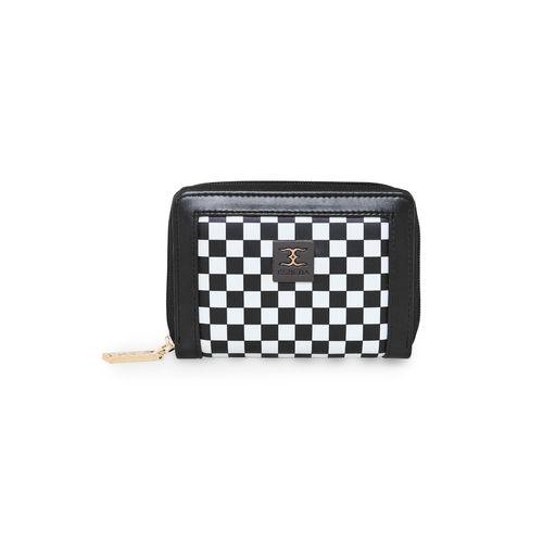 LV Women Black Genuine Leather Wallet Black - Price in India