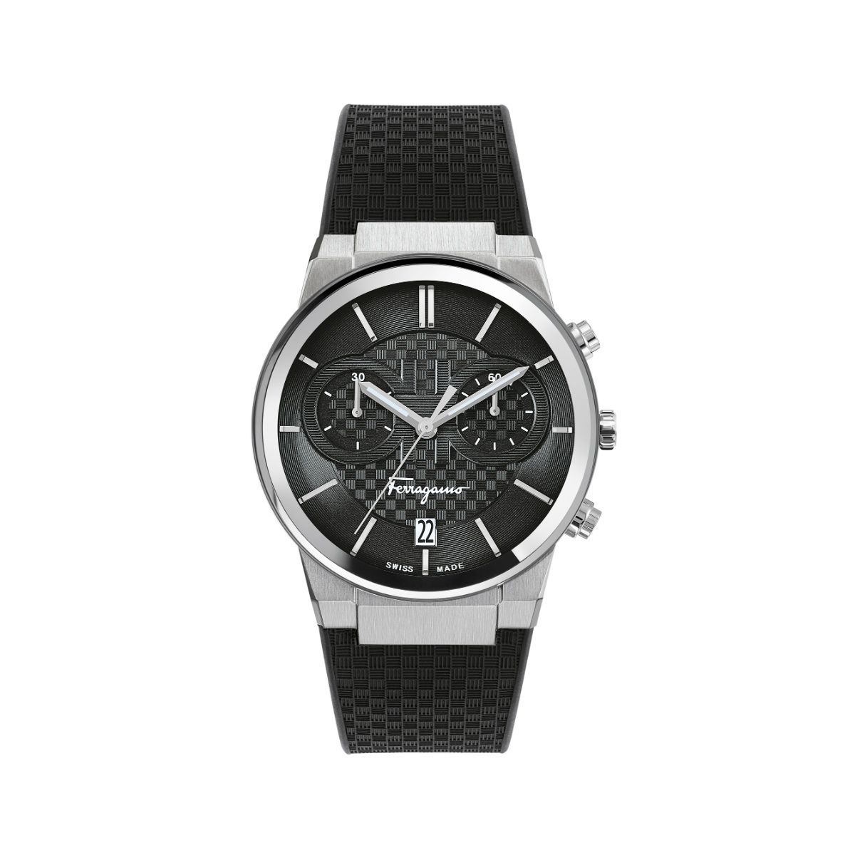 Buy Salvatore Ferragamo Analog Black Dial Men Watch - SFME00121 Online