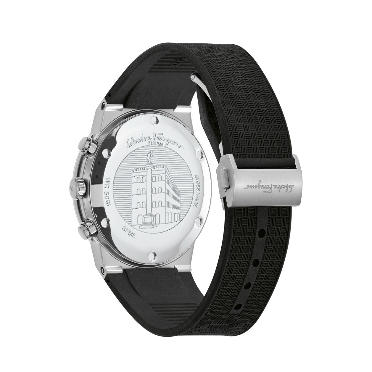 Buy Salvatore Ferragamo Analog Black Dial Men Watch SFME00121 Online buy-salvatore-ferragamo-analog-black-dial-men-watch-sfme00121-online