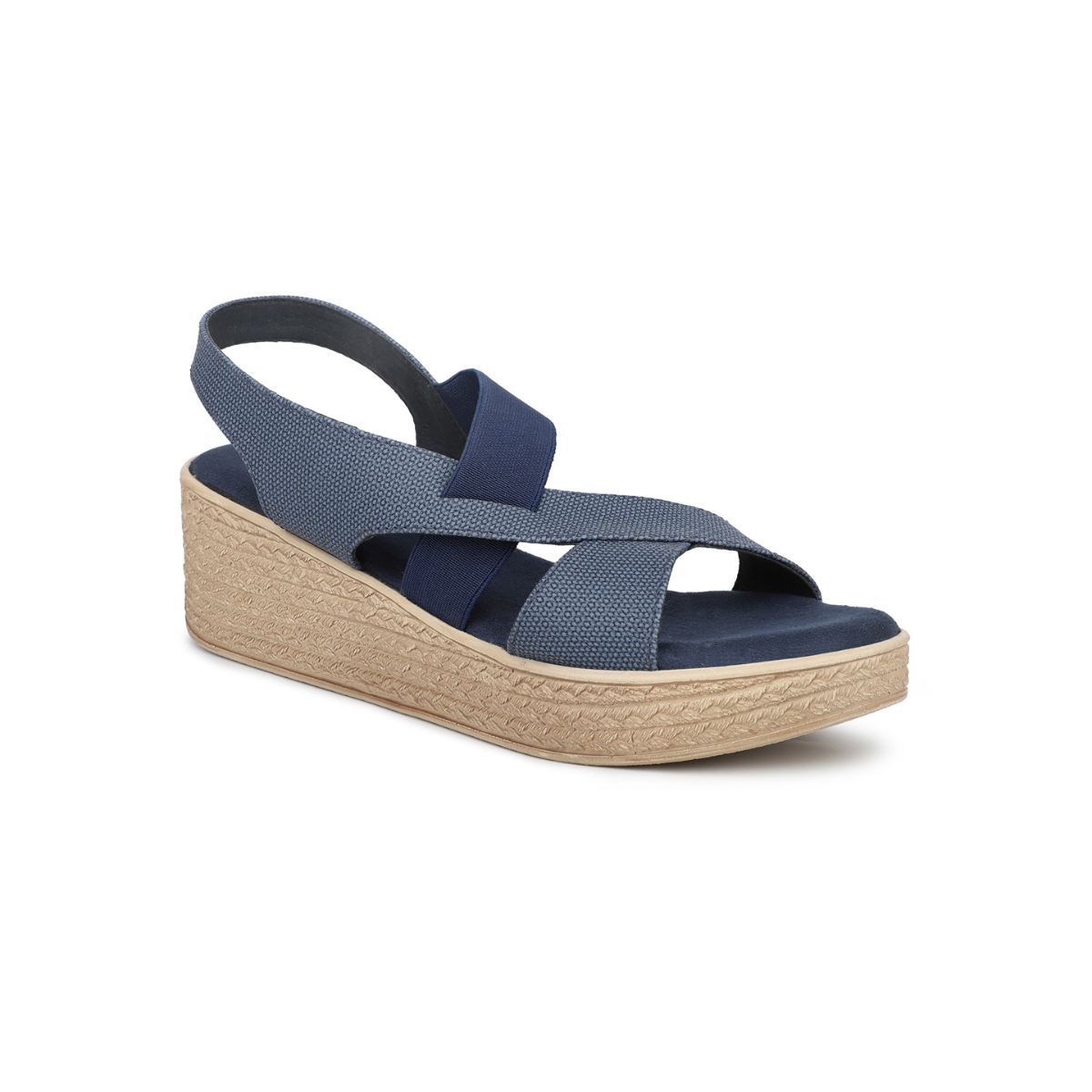 Womens navy online wedges