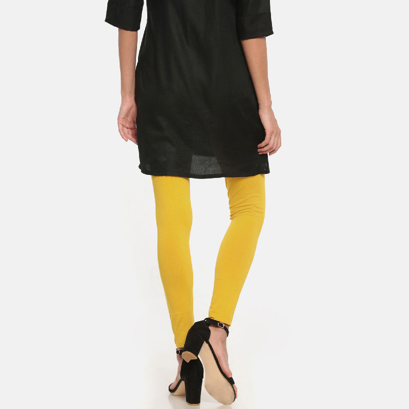 Buy Go Colors Golden Yellow Leggings (S) Online