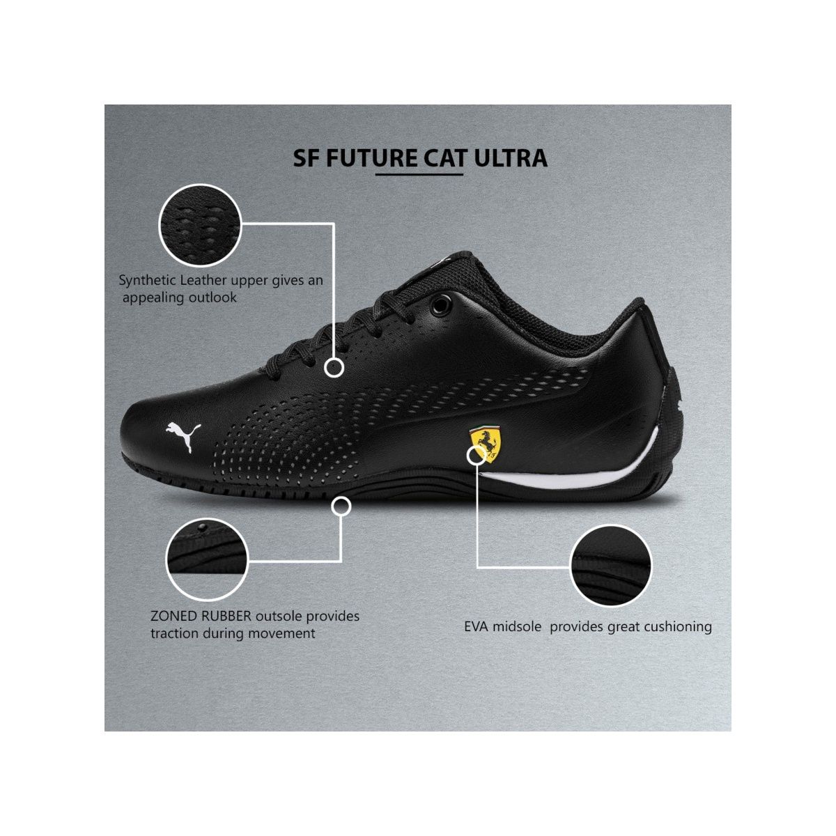 Buy Puma Black Scuderia Ferrari Motorsports Drift Cat 5 Ultra II