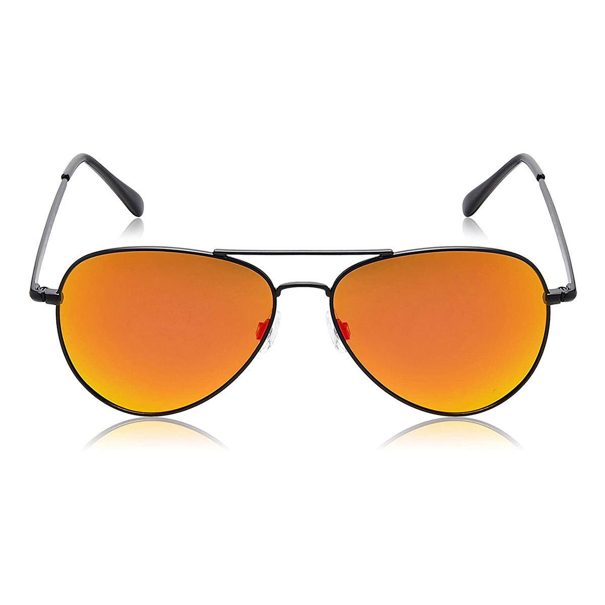 Invu Sunglasses Aviator With Red Lens For Men