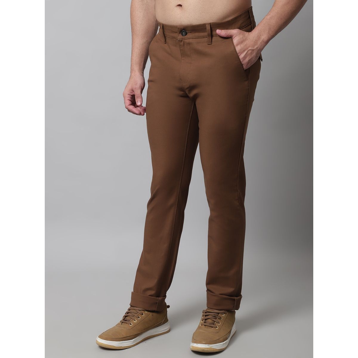 Cantabil Casual Trousers : Buy Cantabil Mens Blue Trouser Online | Nykaa  Fashion