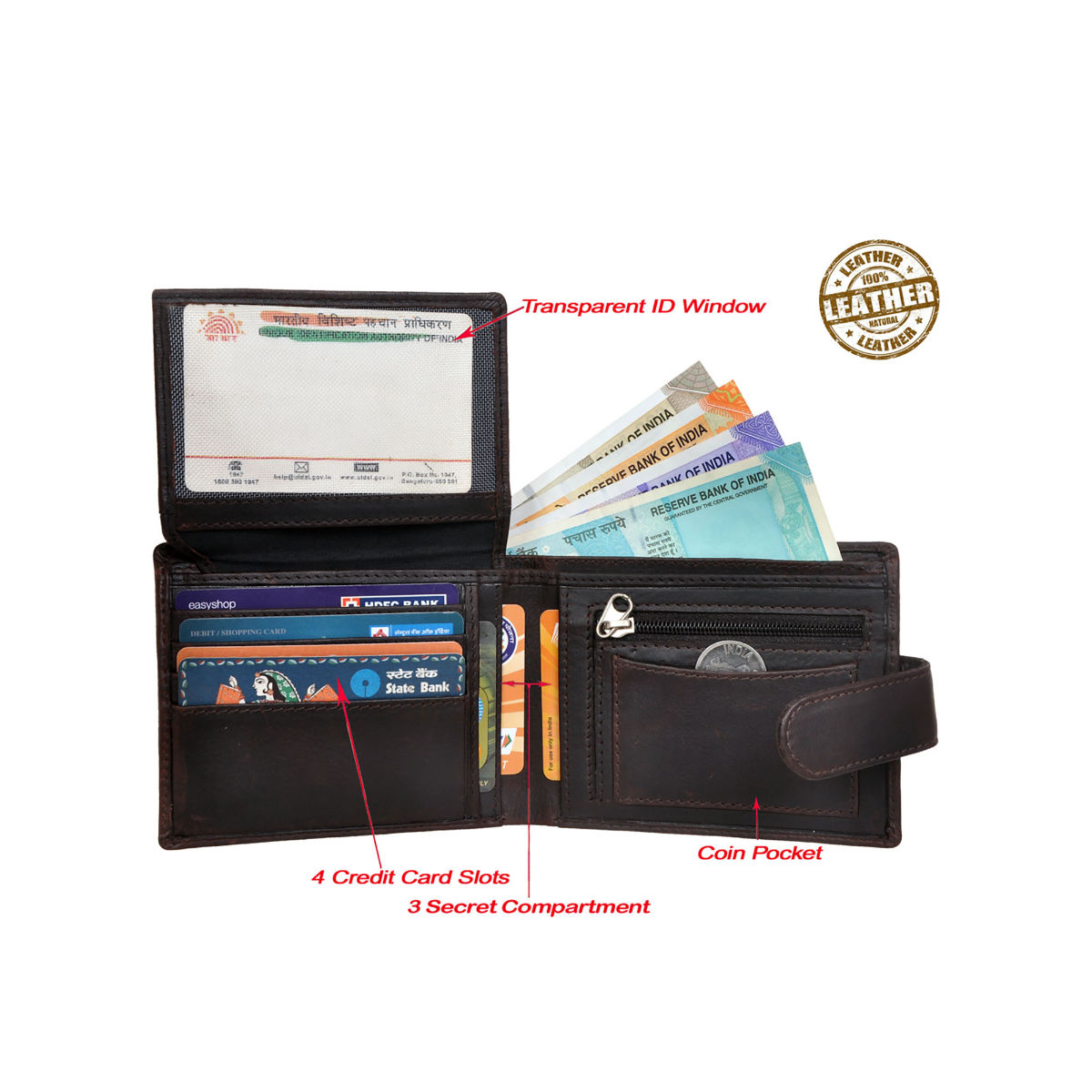 Allen Cooper Leather Wallets For Men Buy Allen Cooper Leather Wallets