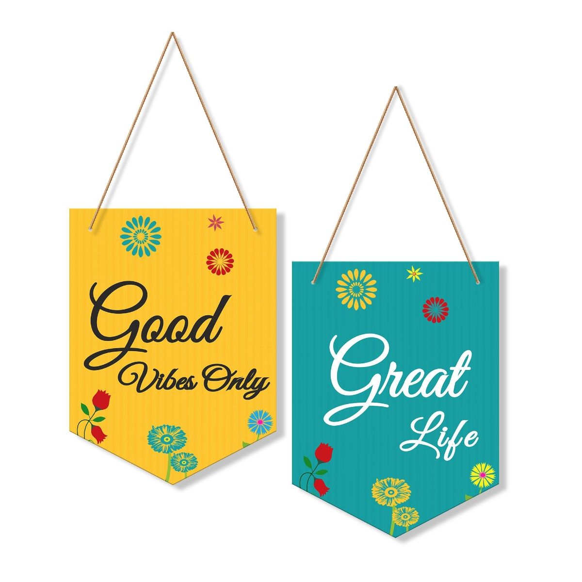 Buy Art Vibes Wooden Wall Hanging for Home Decoration Online