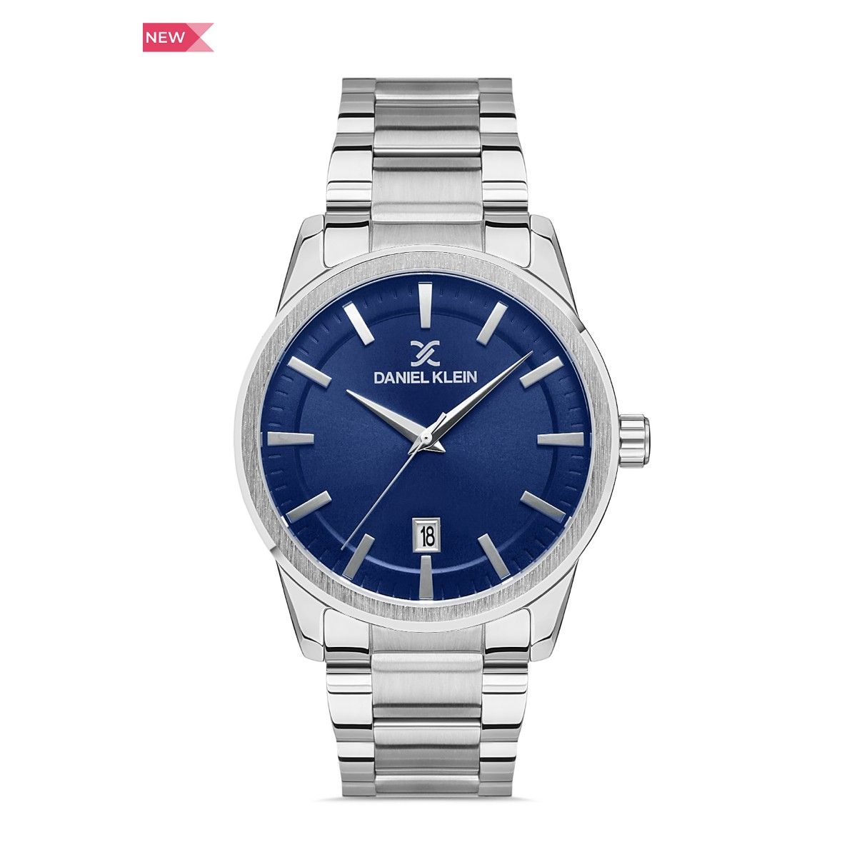 Buy Swanson Japan Men's Silver Day-Date Ice Blue Index Dial Watch with  Travel Case Online at desertcartINDIA