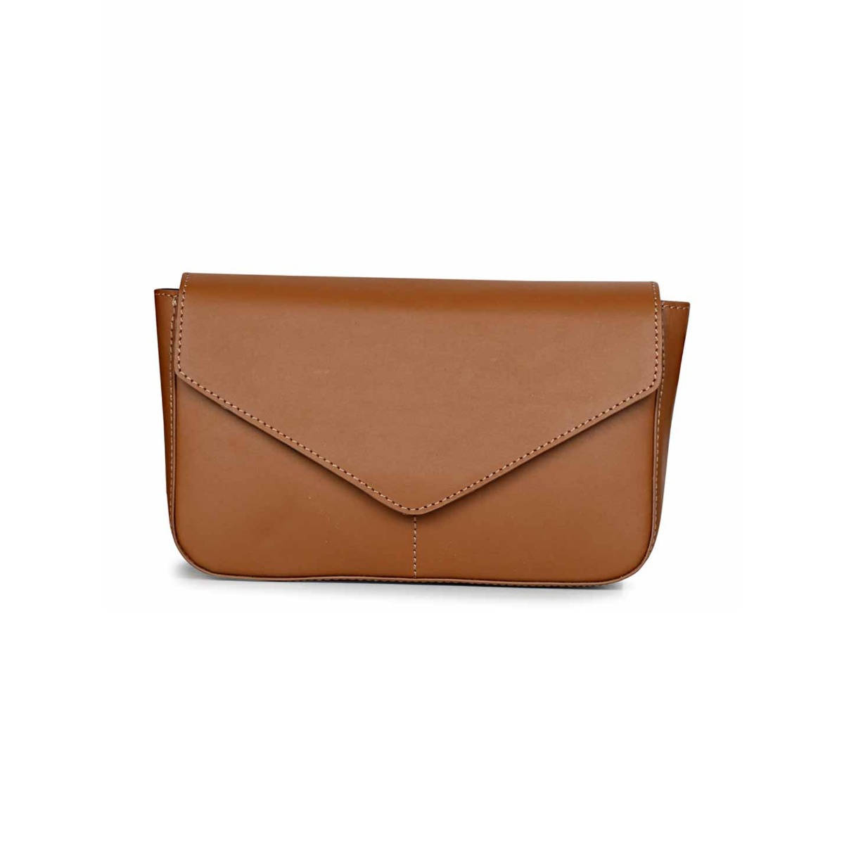 Saint G Tan Leather Sling Bag