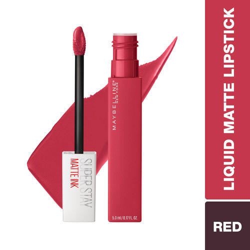 Maybelline New York Super Stay Matte Ink Liquid Lipstick 80 Ruler Buy Maybelline New York Super Stay Matte Ink Liquid Lipstick 80 Ruler Online At Best Price In India Nykaa