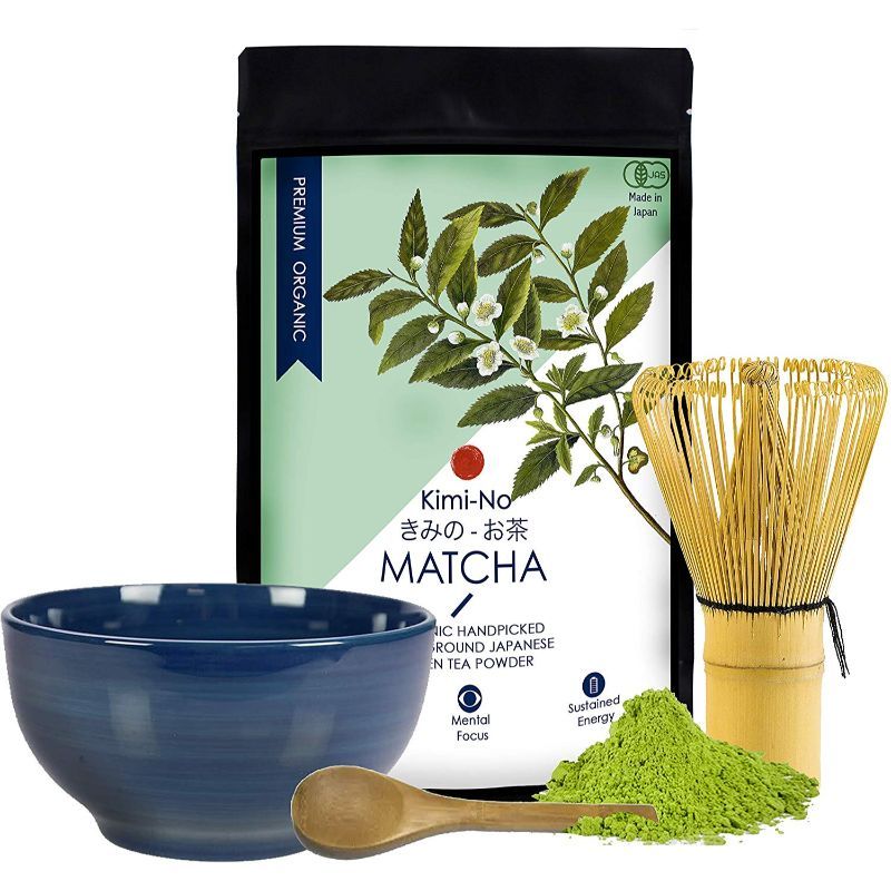 Kimino Matcha Organic Matcha Tea Traditional Combo Kit