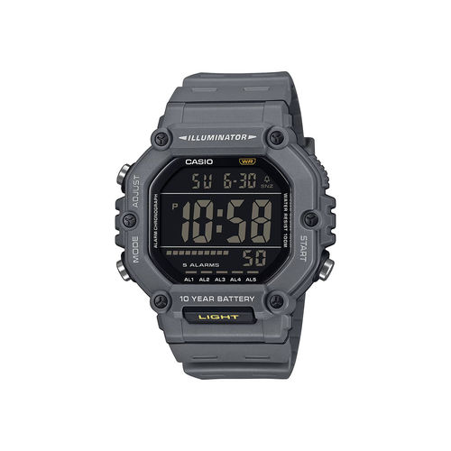 Buy Casio Men Youth Grey Dial Digital Watch AE-1600H-8BVDF (M