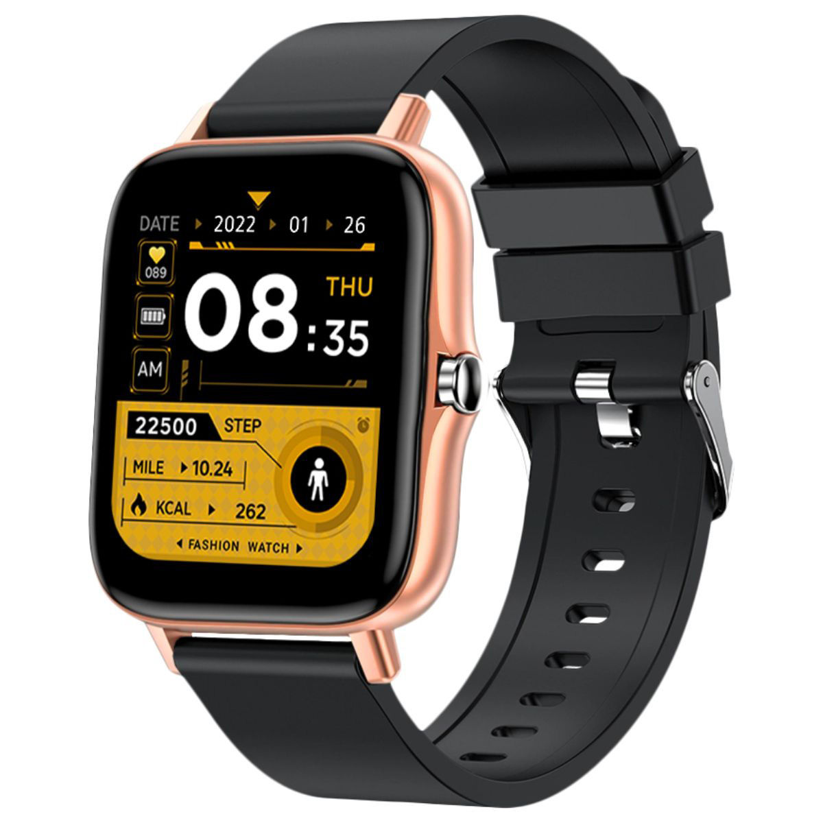 Giordano Unisex Smart Watch With Bluetooth Voice Calling, With In-Built Microphone And Speaker