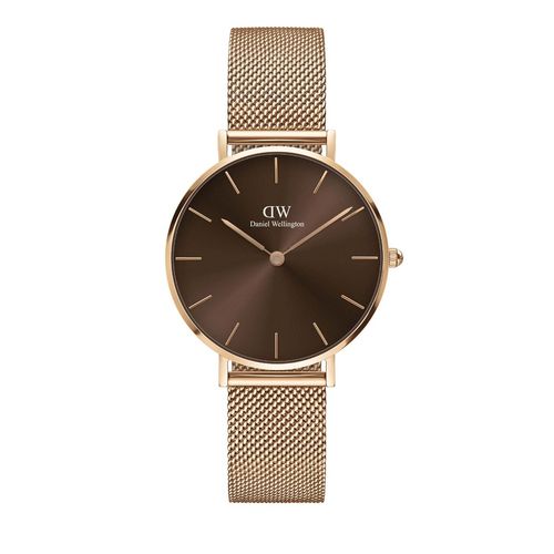 Daniel Wellington Gift Set Petite Amber 32mm Watch Classic Rose Gold  Bracelet for Women