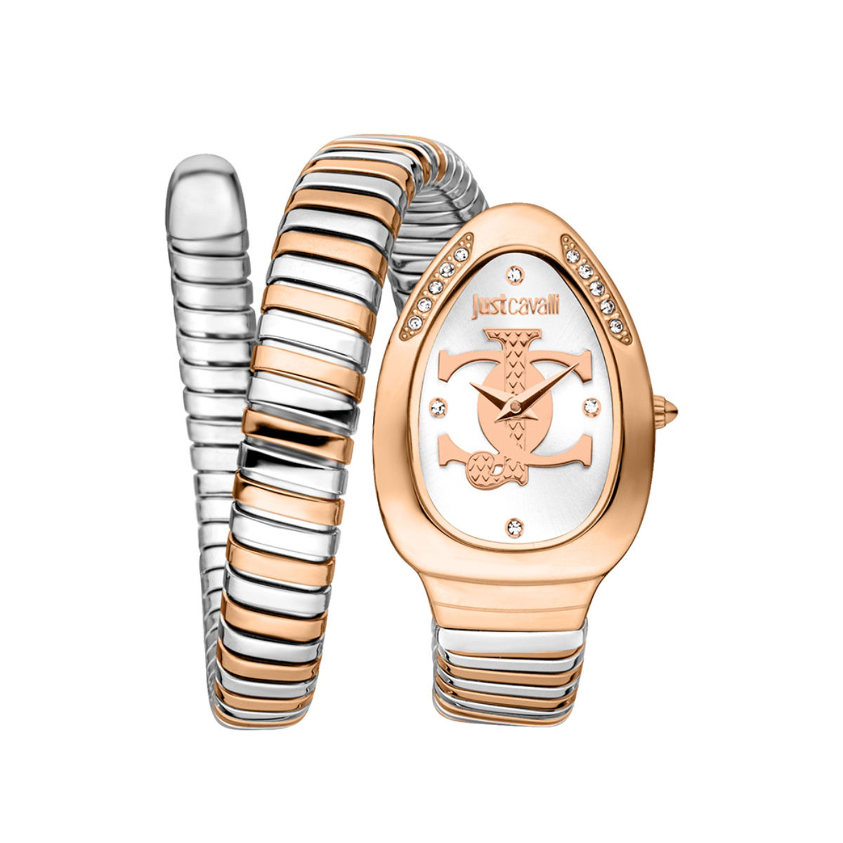 Bvlgari 18k Rose Gold Serpenti Tubogas 35mm Diamond Dial Ladies Watch  103792 | Mayors