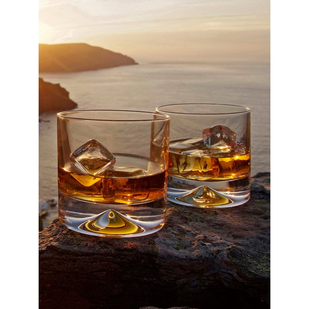 Dartington Dimple Double Old Fashioned Whisky Glass Set Of 2)