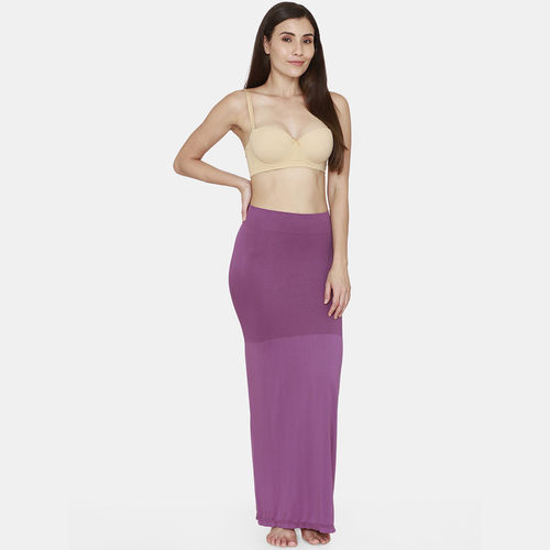Zivame Mermaid Saree Shapewear With Flare- Purple : : Clothing &  Accessories